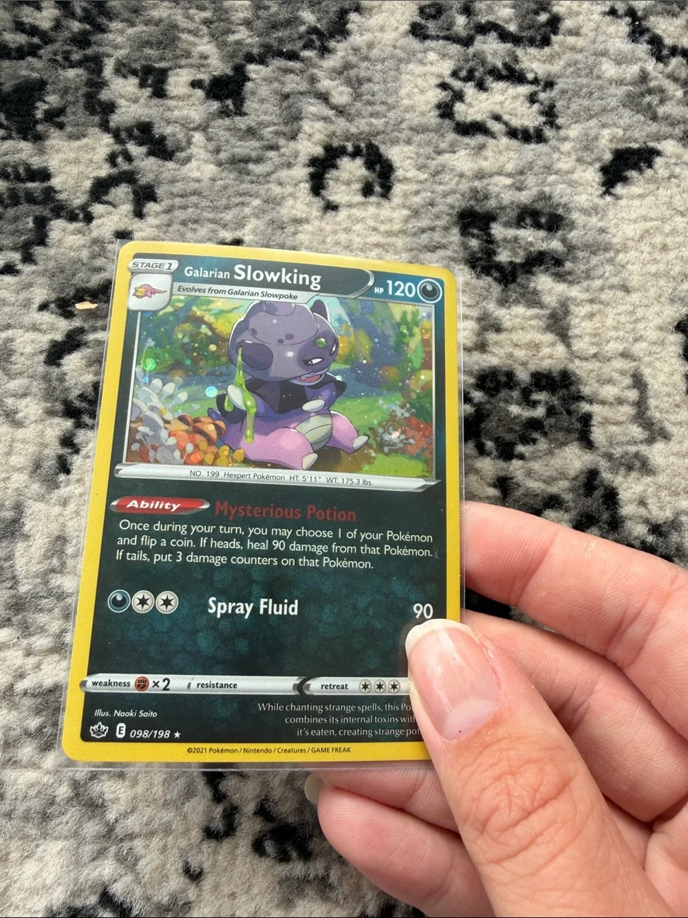 Slowpoke Slowking Evolution Lot 4 Cards Reverse Holo | ✨5/$25✨
